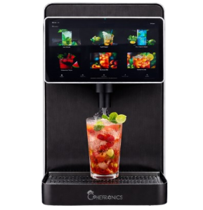 Cocktail Vending Machine IoT Enabled with Touchscreen, Cloud Server Monitoring, Database Updates and Soda Chiller