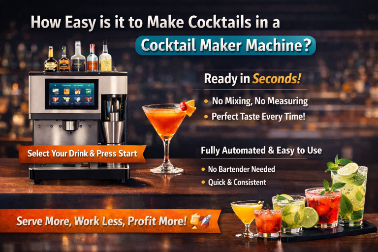 How Easy is it to Make Cocktails in a Cocktail Maker Machine
