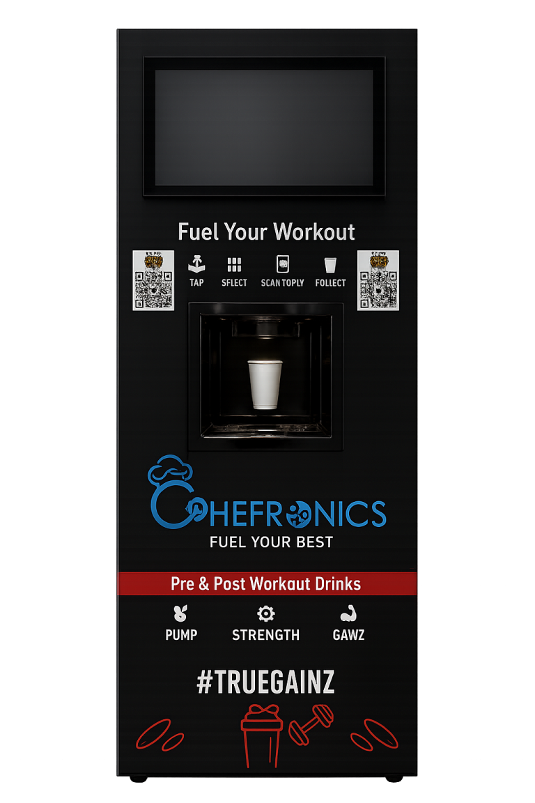 Vending Machine for Protein Shake – India Fitness Centers.